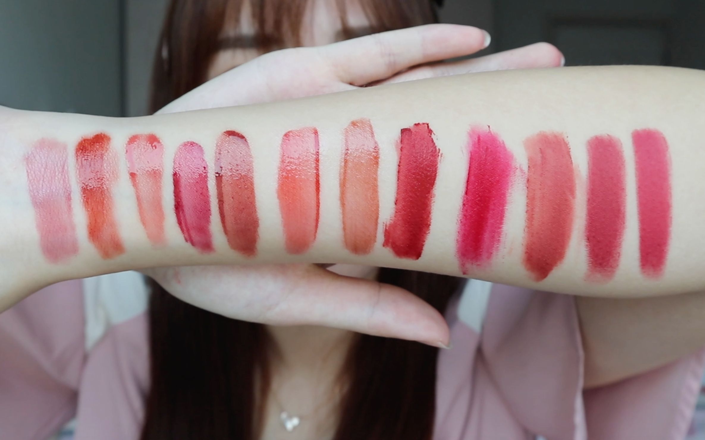 【苏南】暑期开架口红试色⑤:romand合集:果汁/丝绒/水膜/唇膏