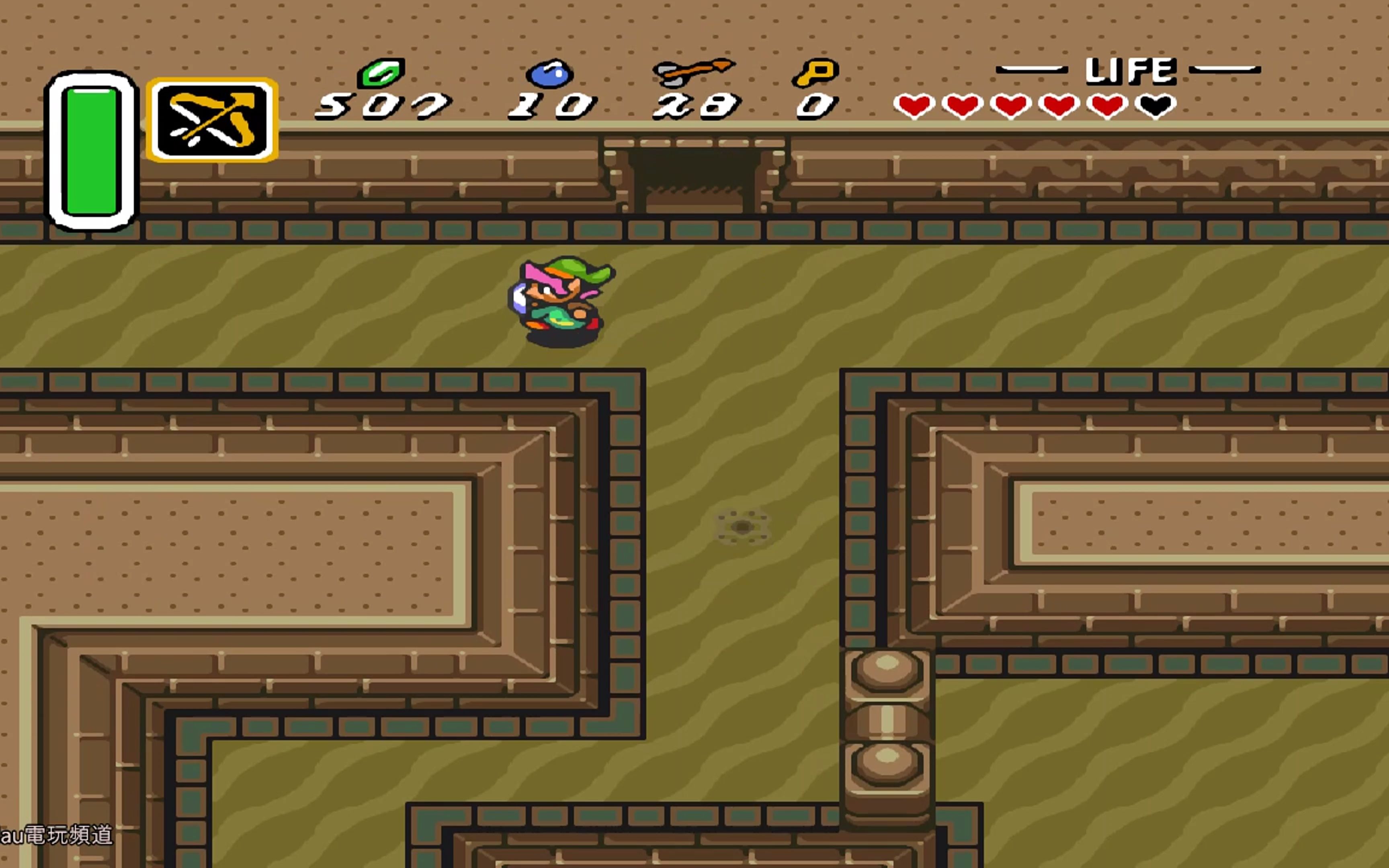 [图]塞尔达传说众神的三角力量 The Legend of Zelda: A Link to the Past (SFC) 中文汉化版 #4: 沙漠神殿