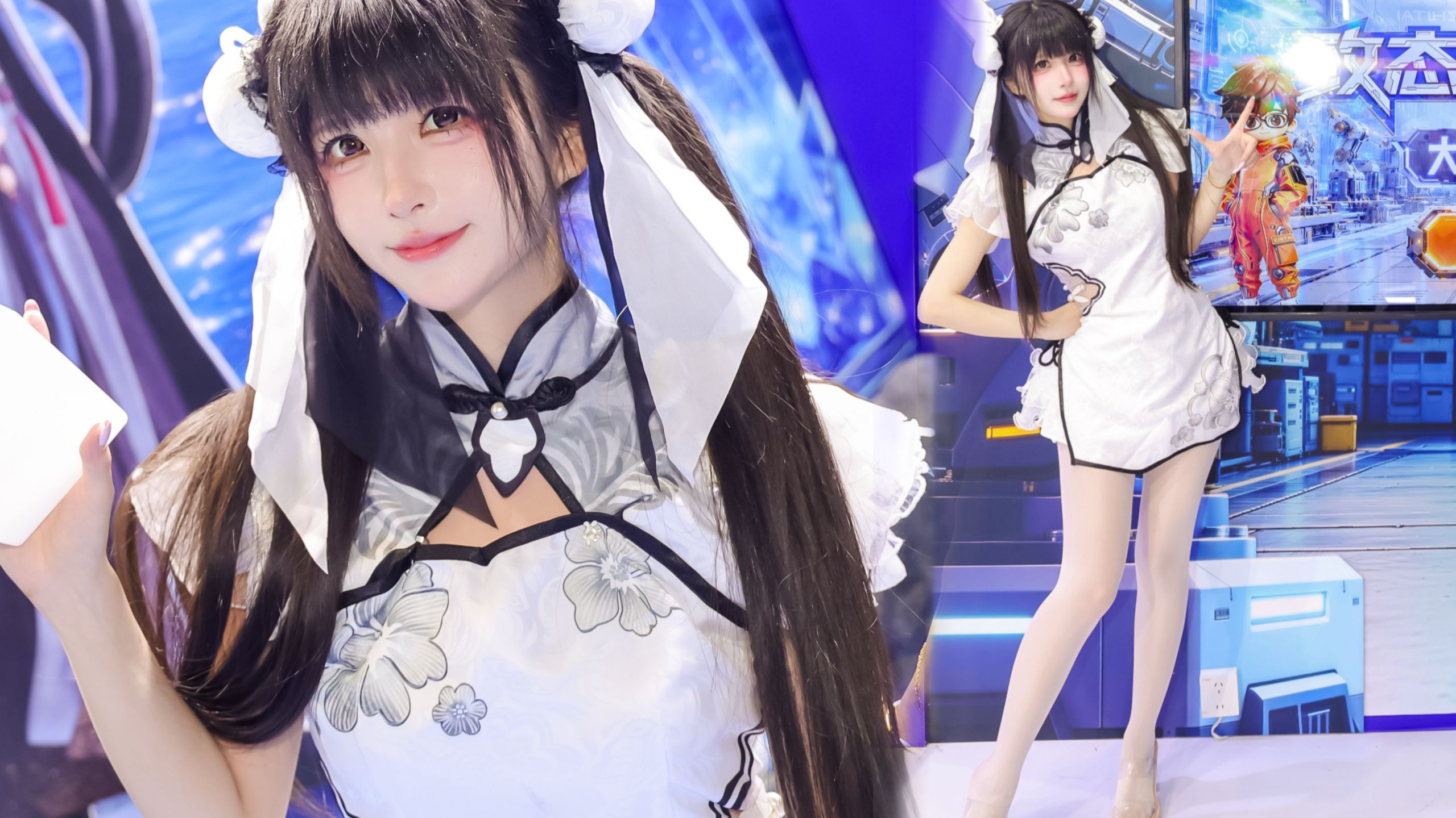 带百万up女友逛BW，结果她和机器人跳起来了……