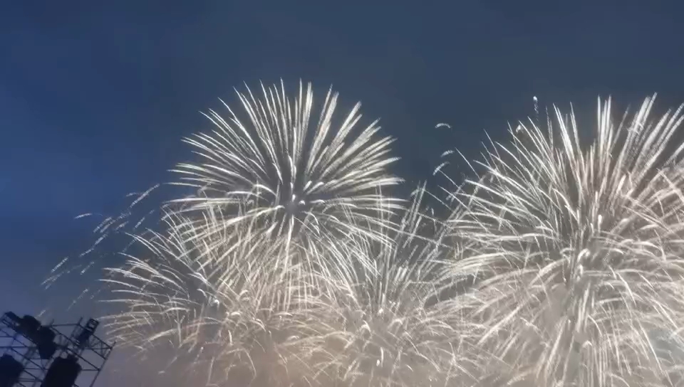 分享精彩的烟花74雪花飞舞