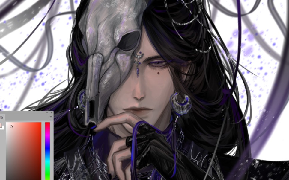 六分钟造一个平平无奇苗疆蛊人帅哥[稿件录屏]