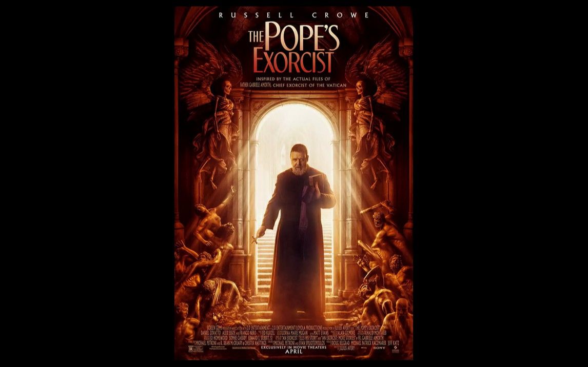 [图]《THE POPE’S EXORCIST》TRAILERS 《教皇的驱魔人》预告片集 2023