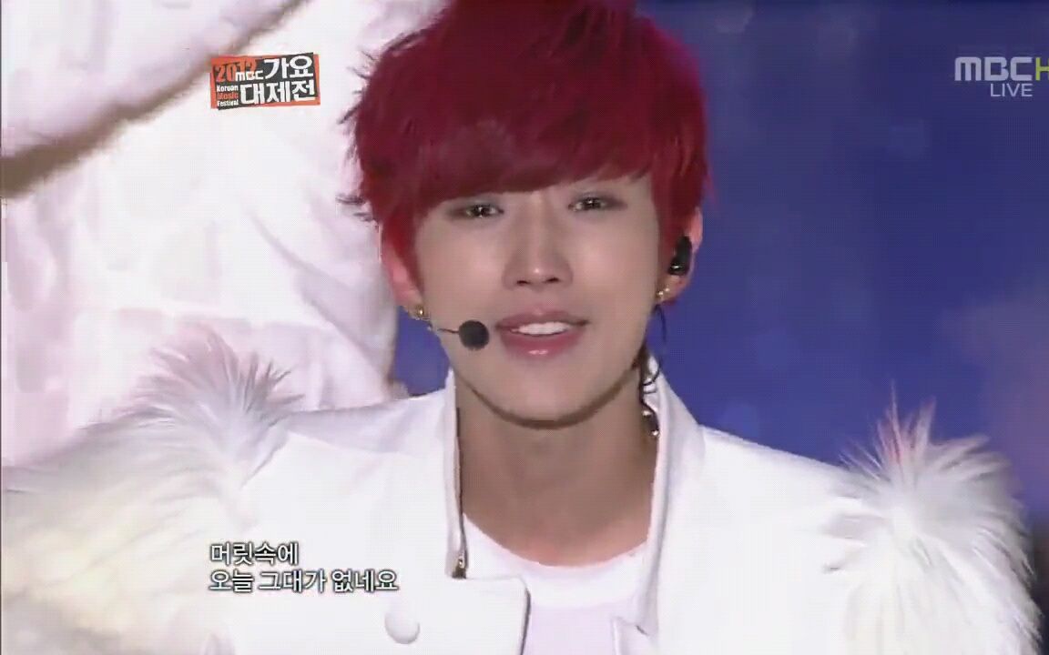 [图]B1A4 - Baby Good Night + 走过  MBC歌谣大祭典现场版