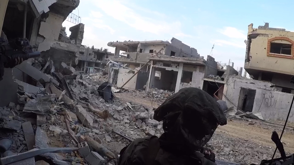 以色列国防军第 551 预备役旅战斗队在贾巴利亚郊区的作战活动记录