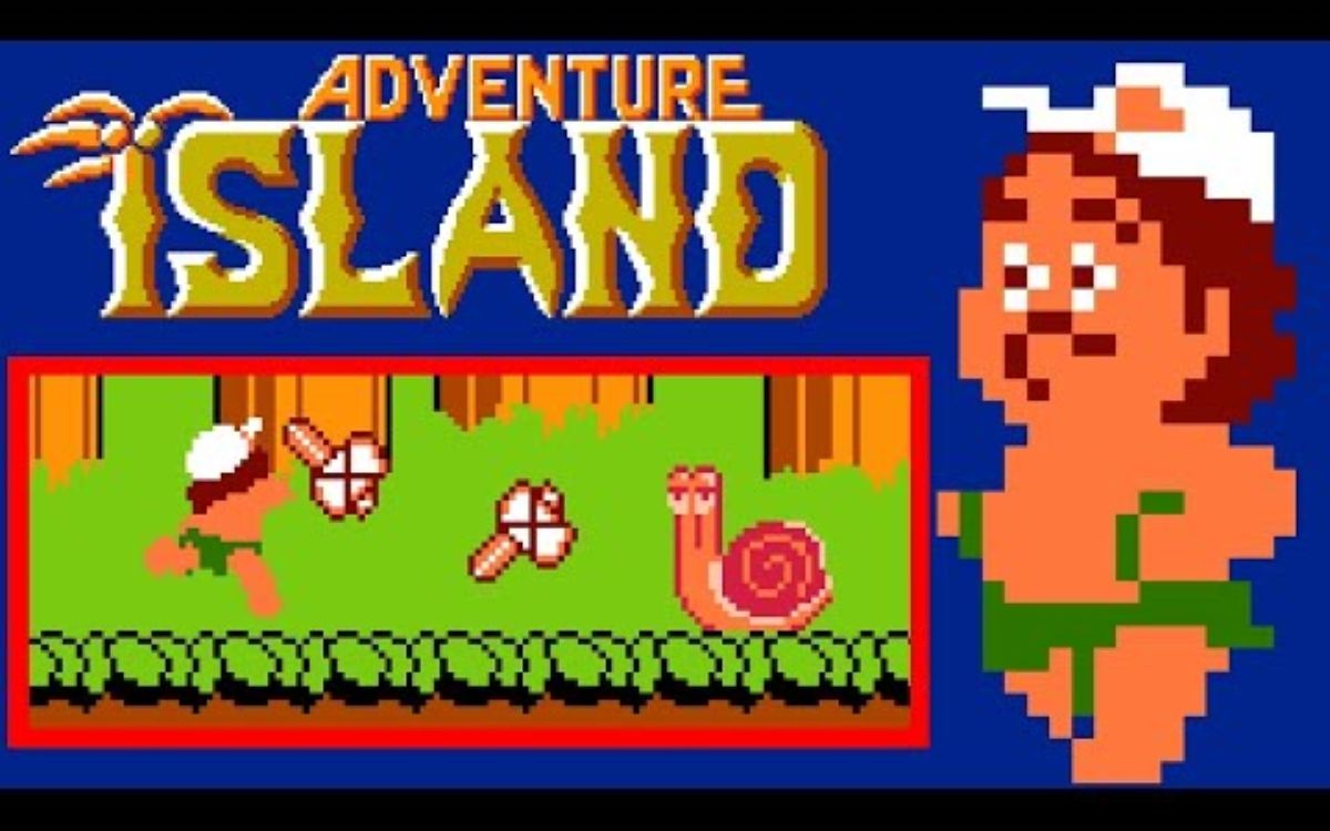 [图]FC游戏-高桥名人之冒险岛-通关视频-Adventure Island (NES)-转载自YouTube