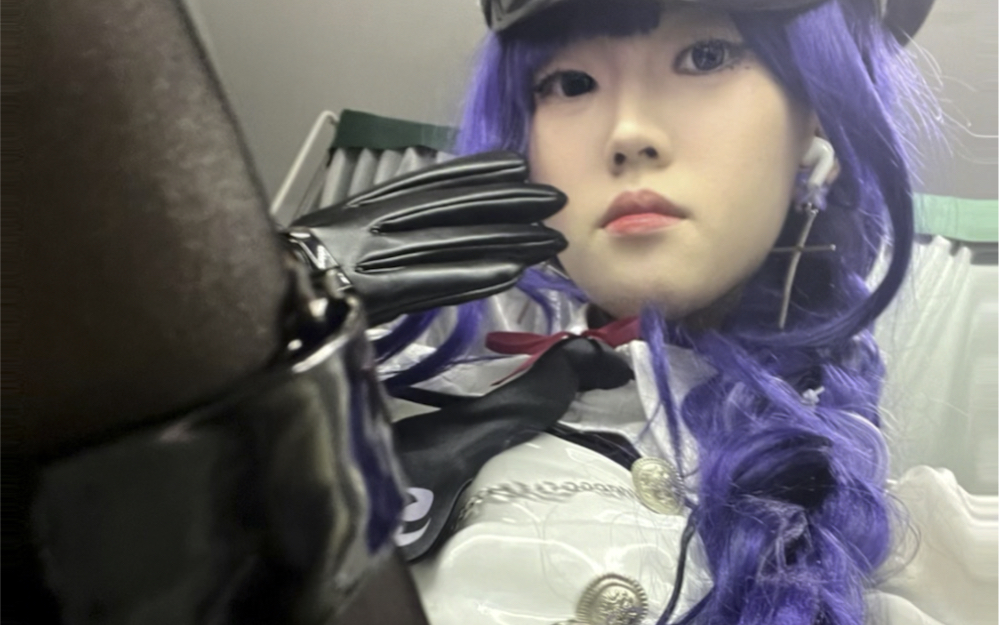 雷电将军女警(试装cos)