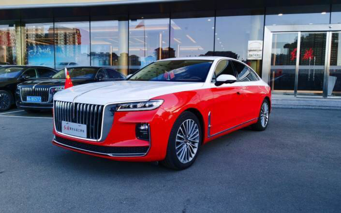 世纪龙1:32红旗h9车模