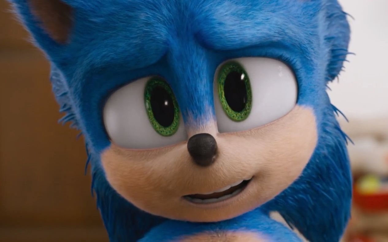 金凯瑞真人版《刺猬索尼克》全新预告,造型改版更萌了!
