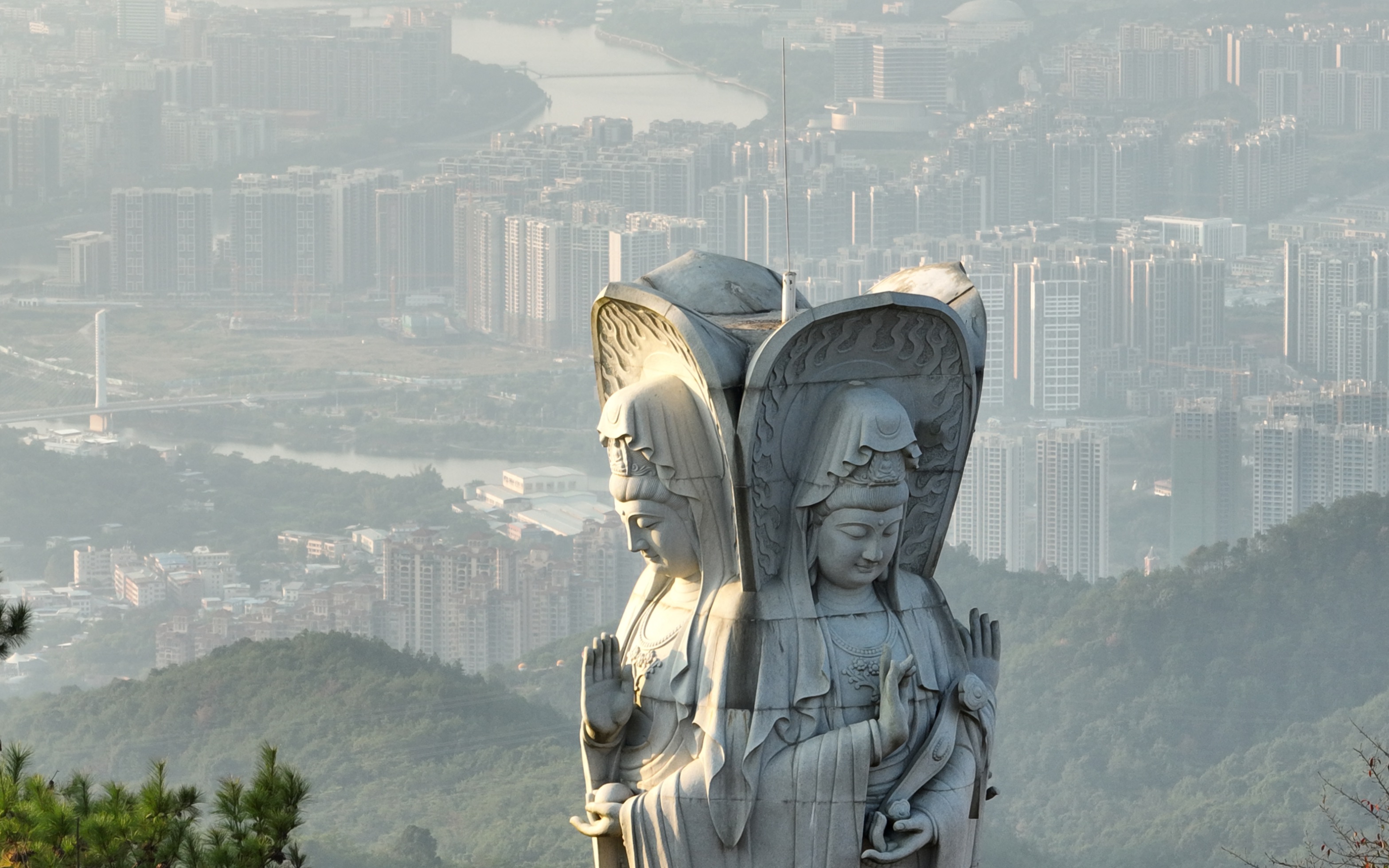 梅州高观音,爬山拜佛两不误_哔哩哔哩_bilibili