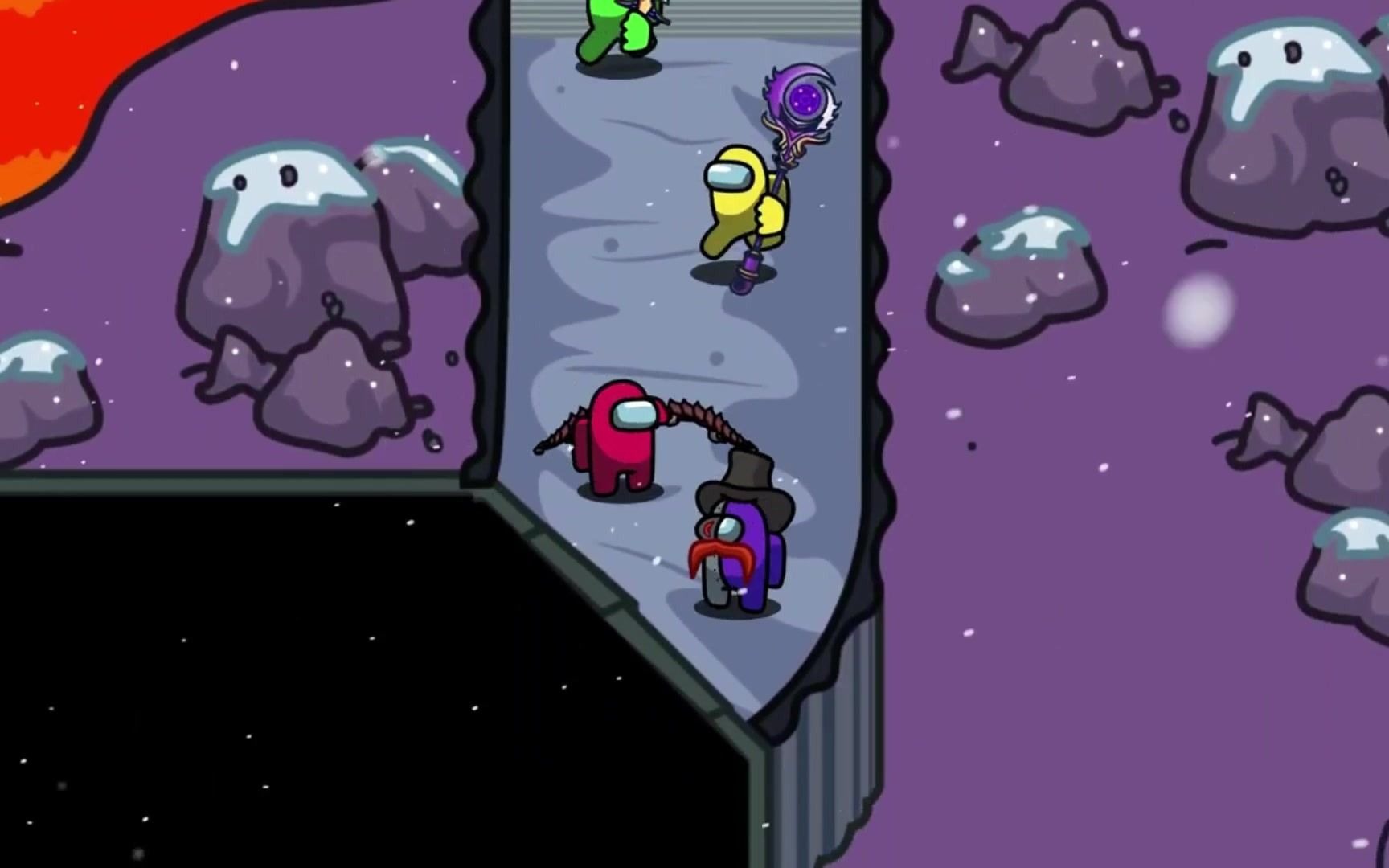 amongus我们之中游戏动画:太空人超级战士