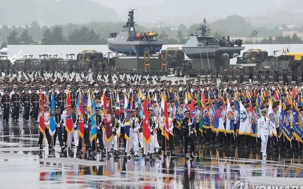 [图]【高清】2023.9.26 韩国建军75周年阅兵式（地面部分）