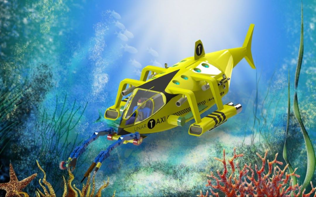 深海海洋机器鱼