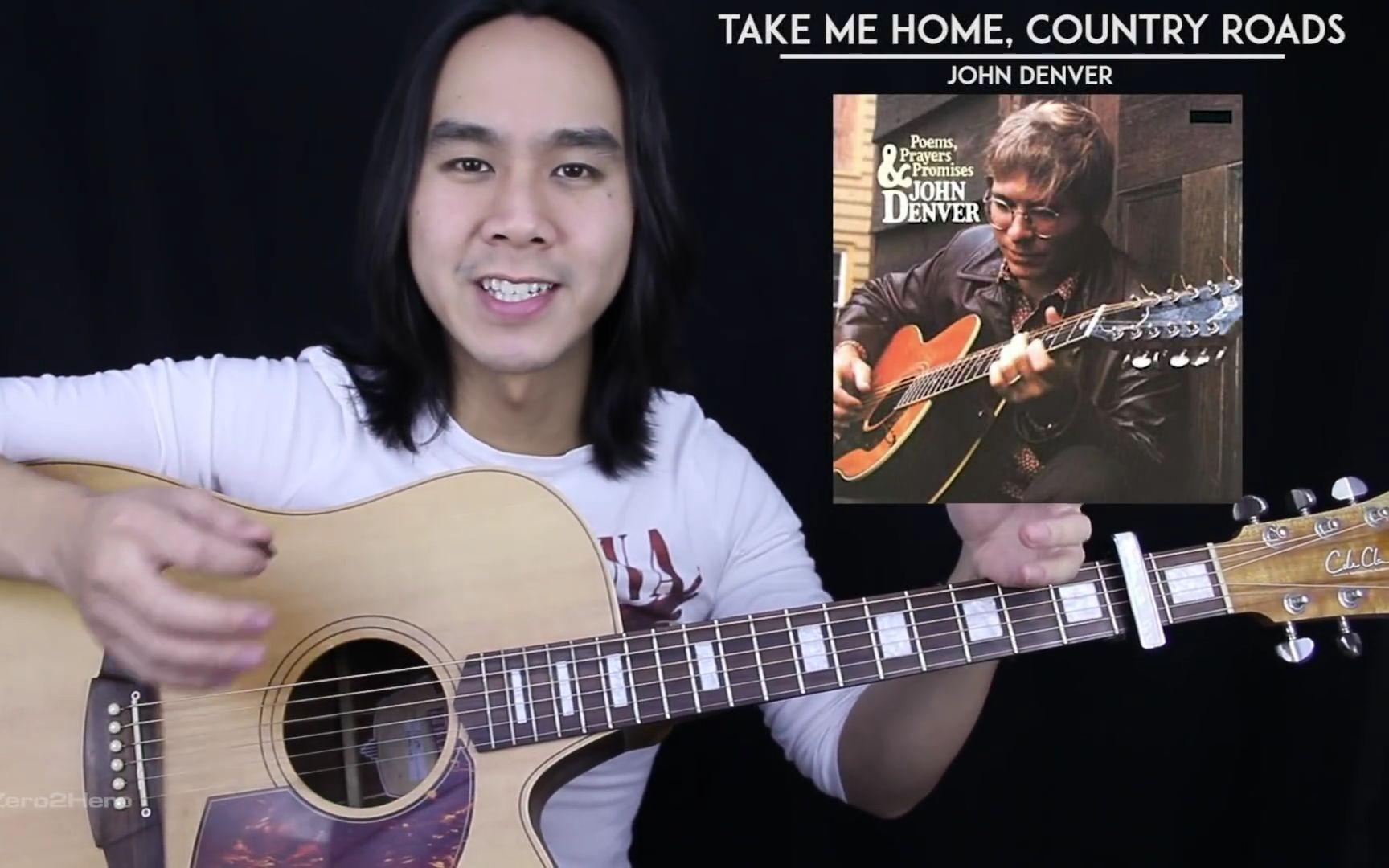 [图]【吉他教程】Take Me Home Country Roads - John Denver GZ2H