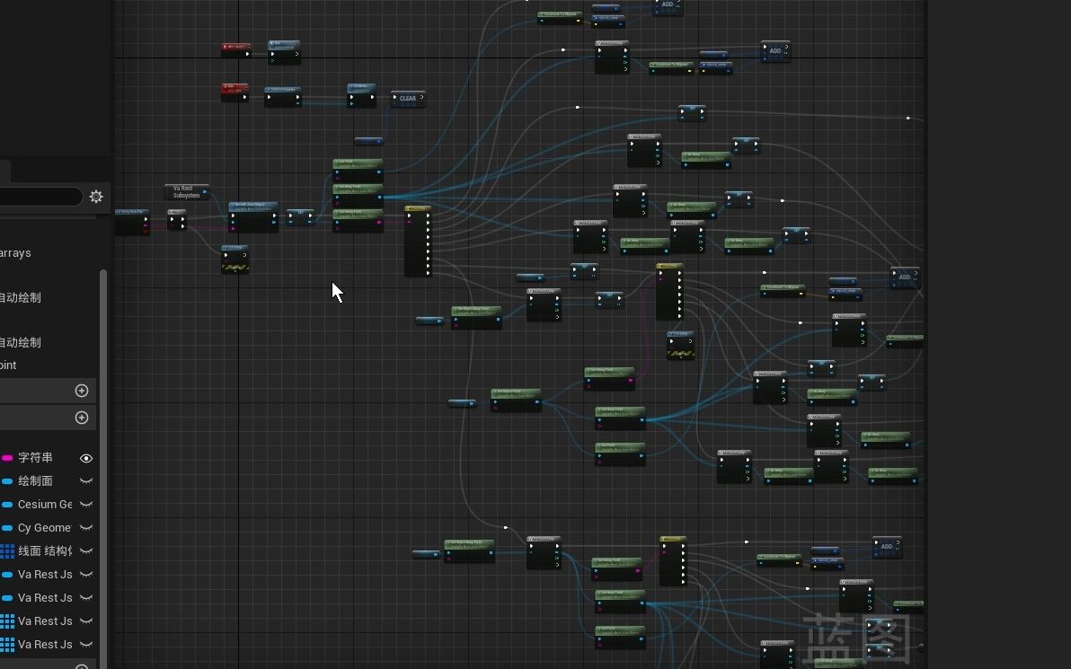 【ue5】加载9种类型的geojson,并绘制.分享蓝图哔哩哔哩bilibili