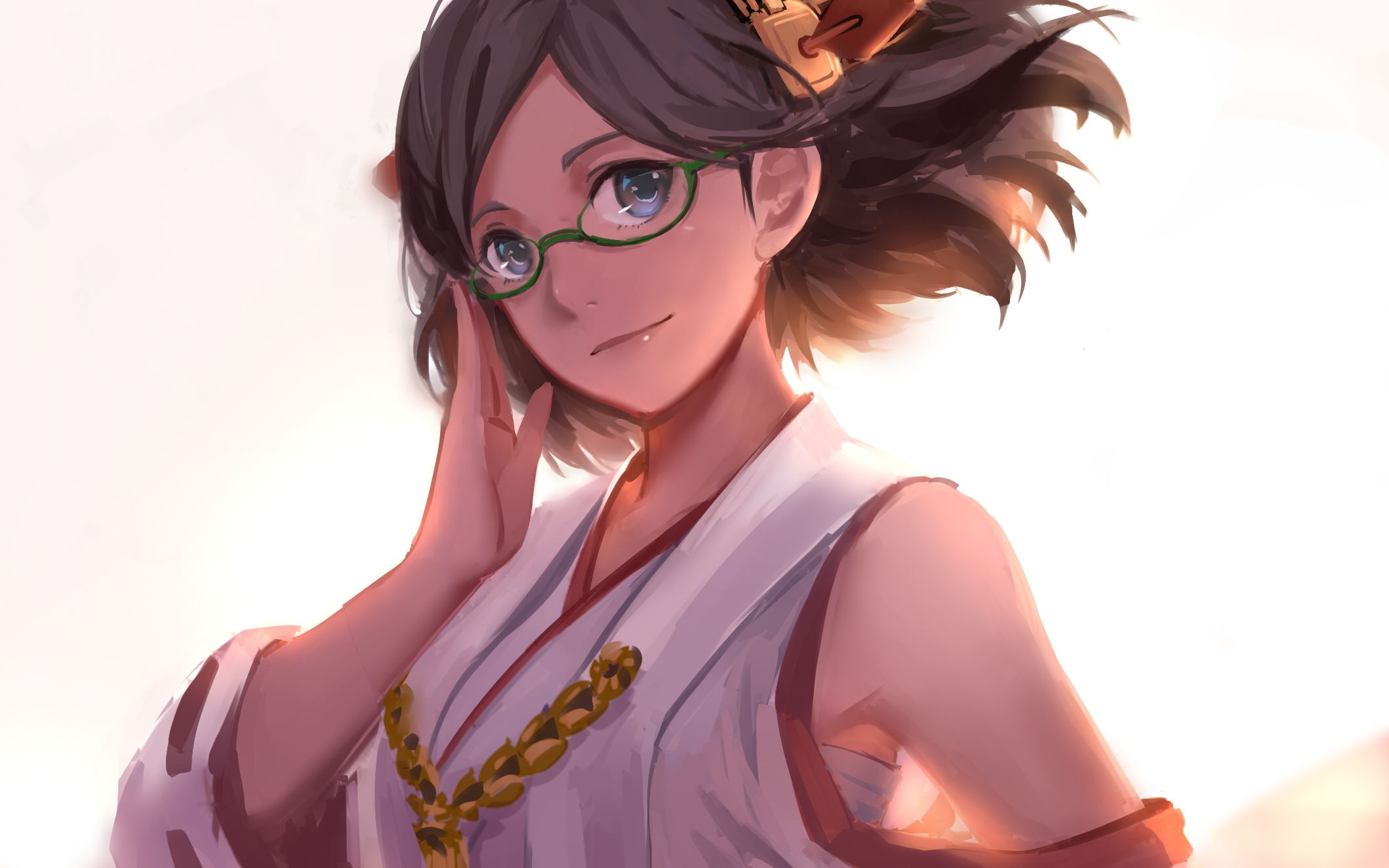 【第三弹】【sai ps绘画过程】【厚涂】sola7764教你画个雾岛