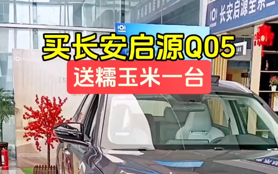 长安启源Q05买一送一?买车送车?买大送小?买启源Q05送糯玉米一台#长安启源Q05 #启源龙卷风跃迁消费节 #长安糯玉米lumin哔哩哔哩bilibili