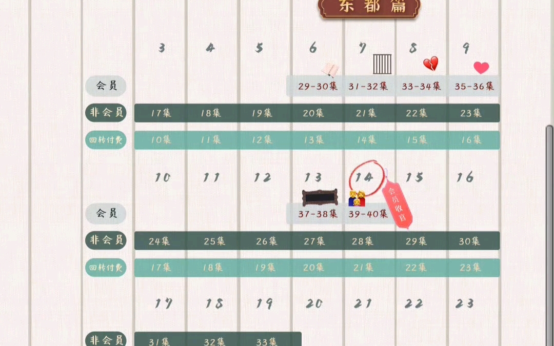 长风渡 最新追剧日历来啦 白敬亭 宋轶 刘学义