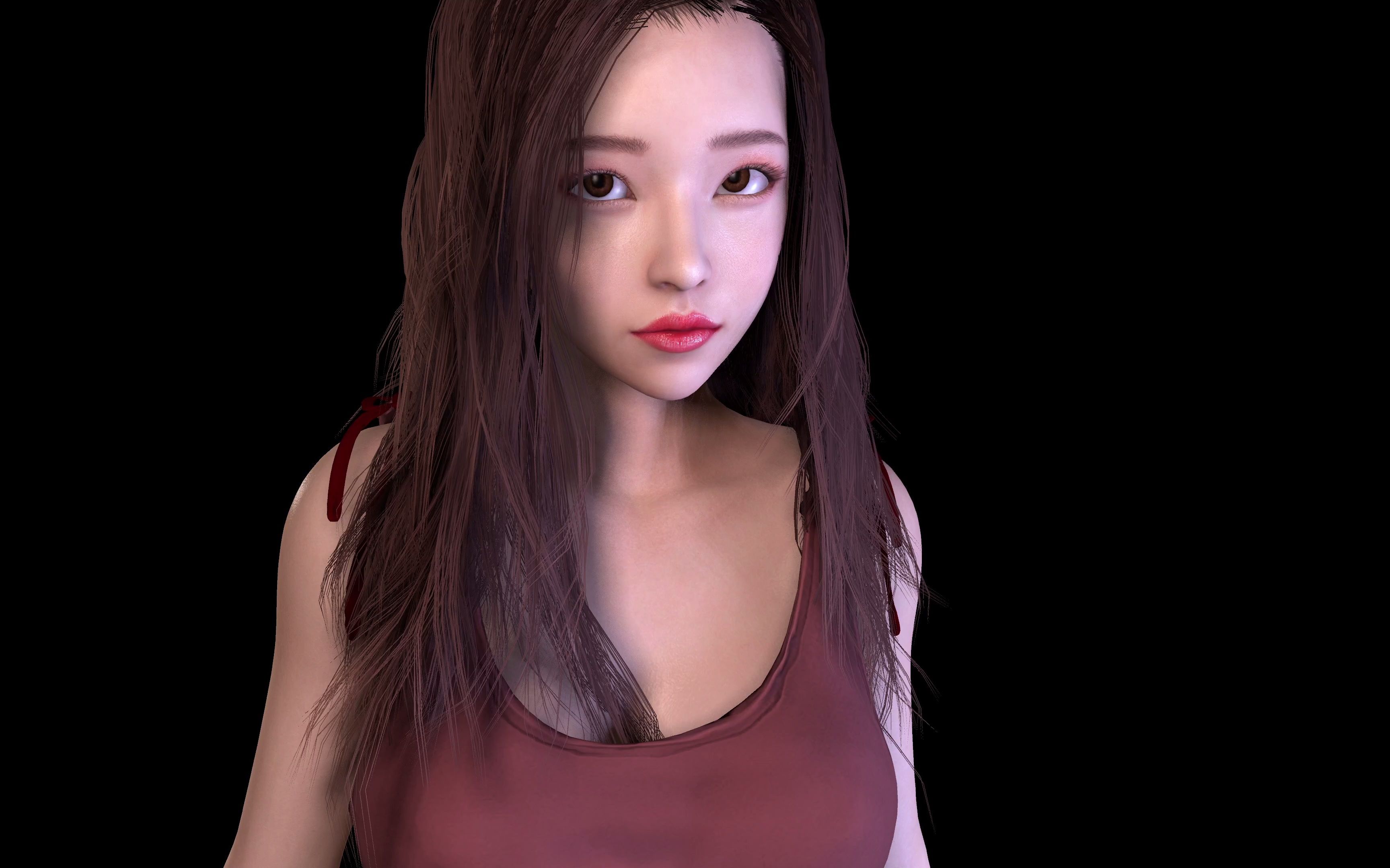 这游戏人物太逼真了吧,单身小伙捏几个真人美女,简直照片级!