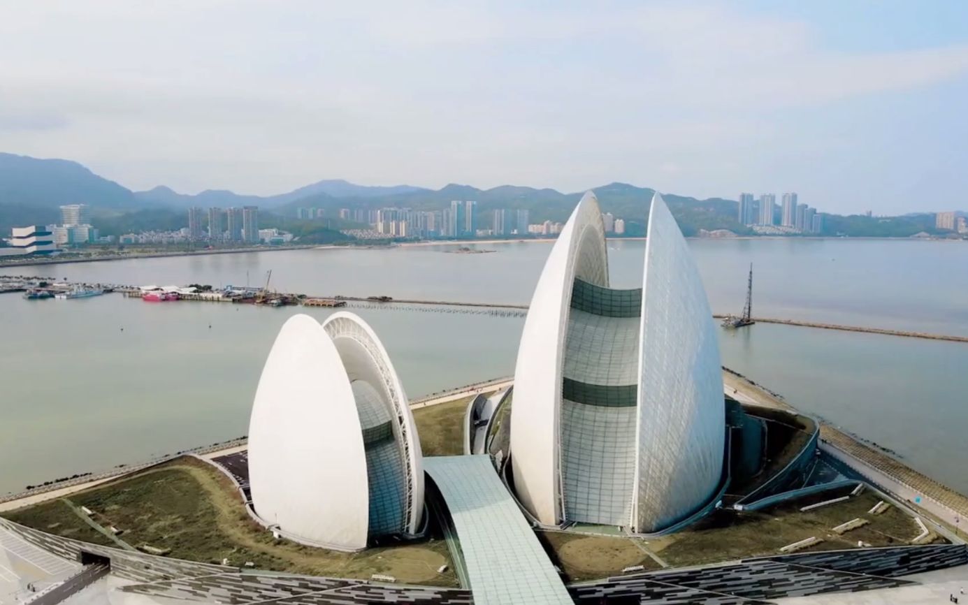 [图]【珠海风景】中国仅此一座的海上剧院——日月贝！