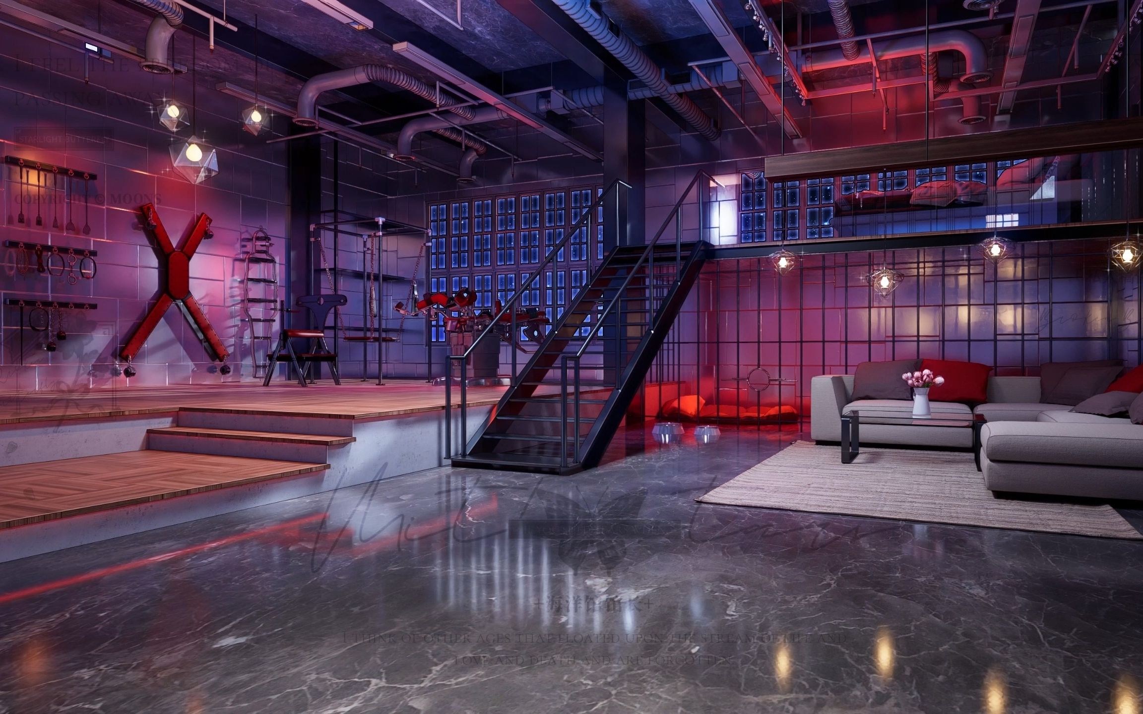 通贩vup场景 ui展示 3d辅助绘画