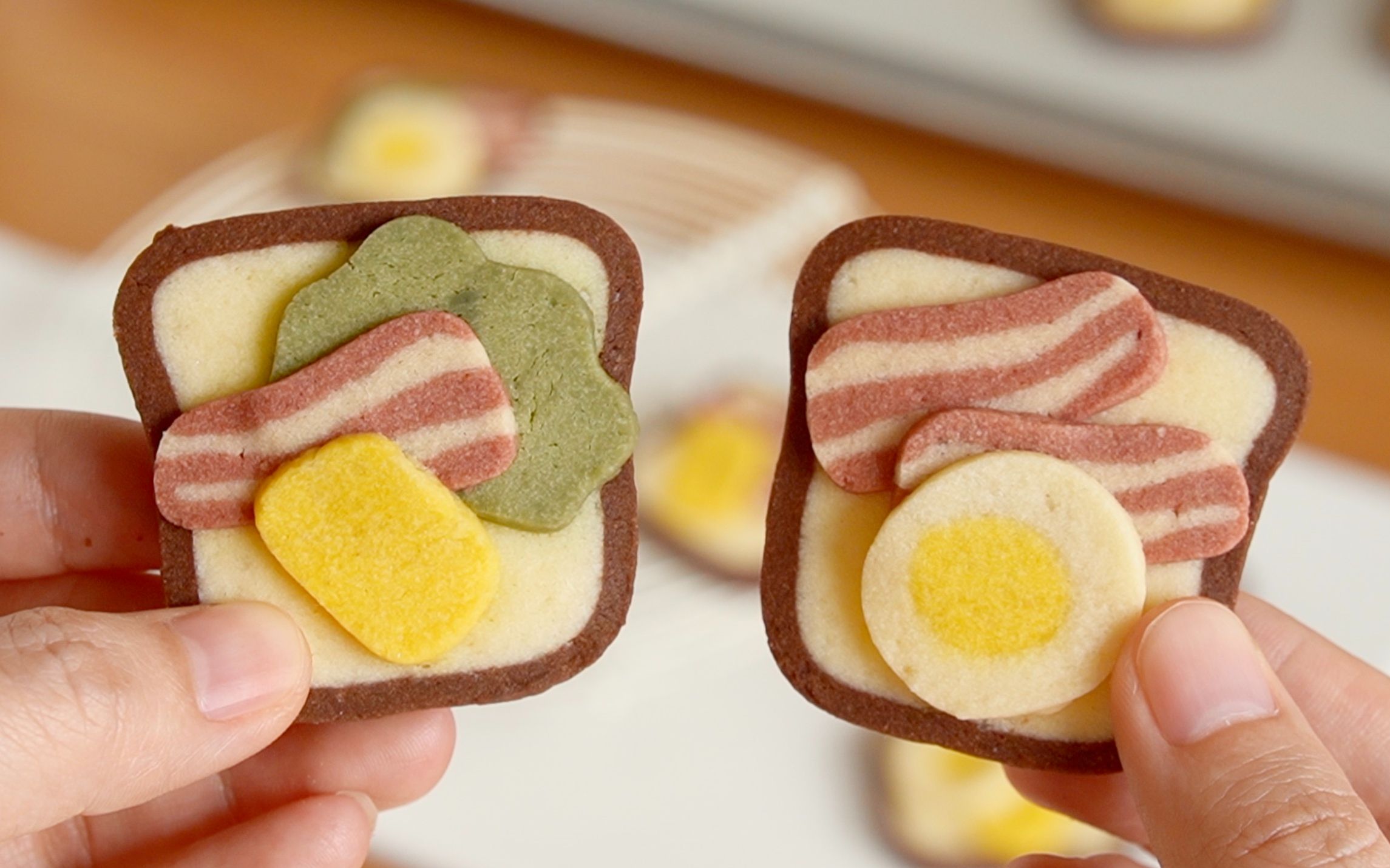 切片饼干教程丨萌到你了吗?超可爱吐司饼干,超详细视频教程!