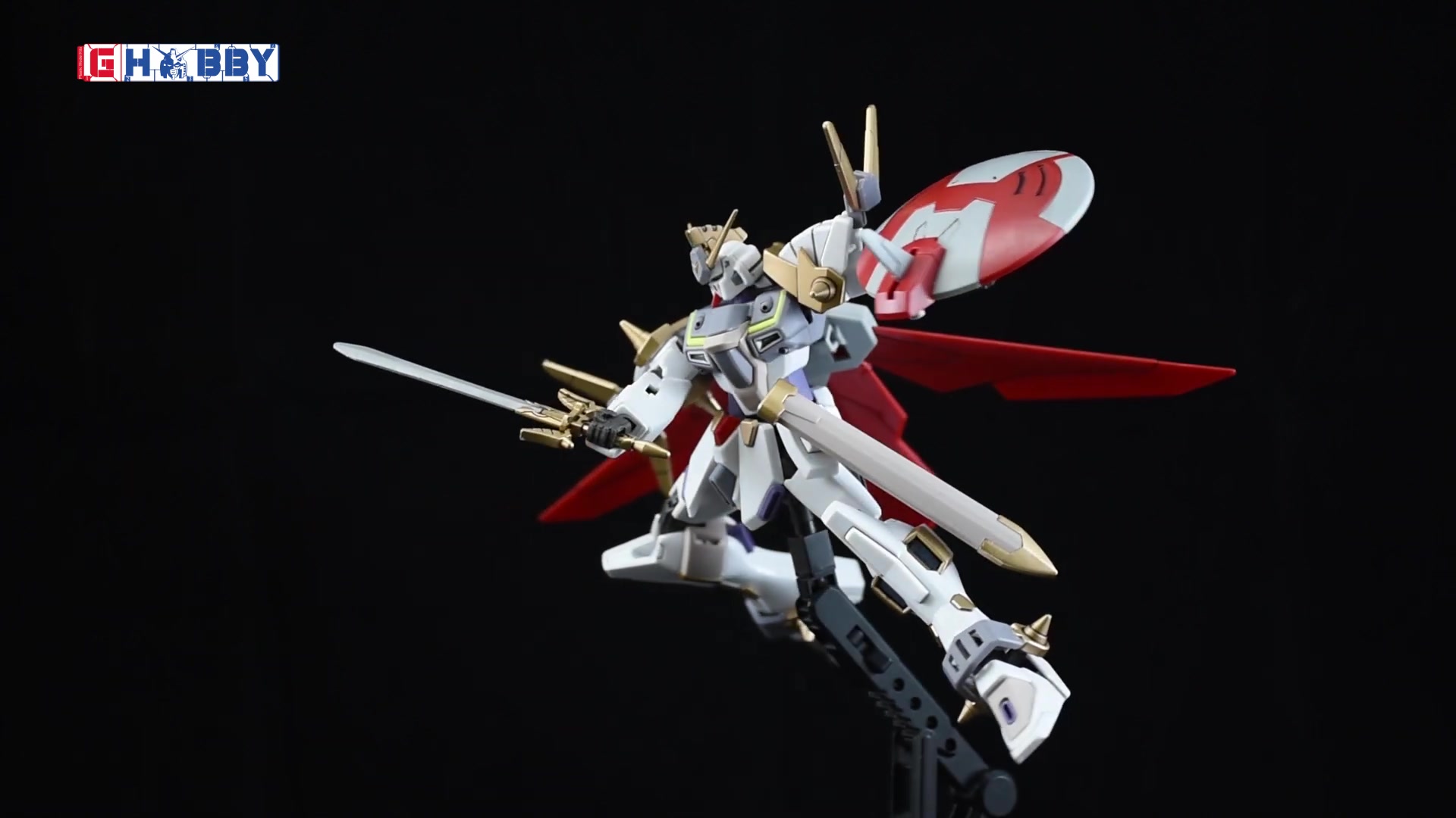 360展示hg1144正义骑士高达素组