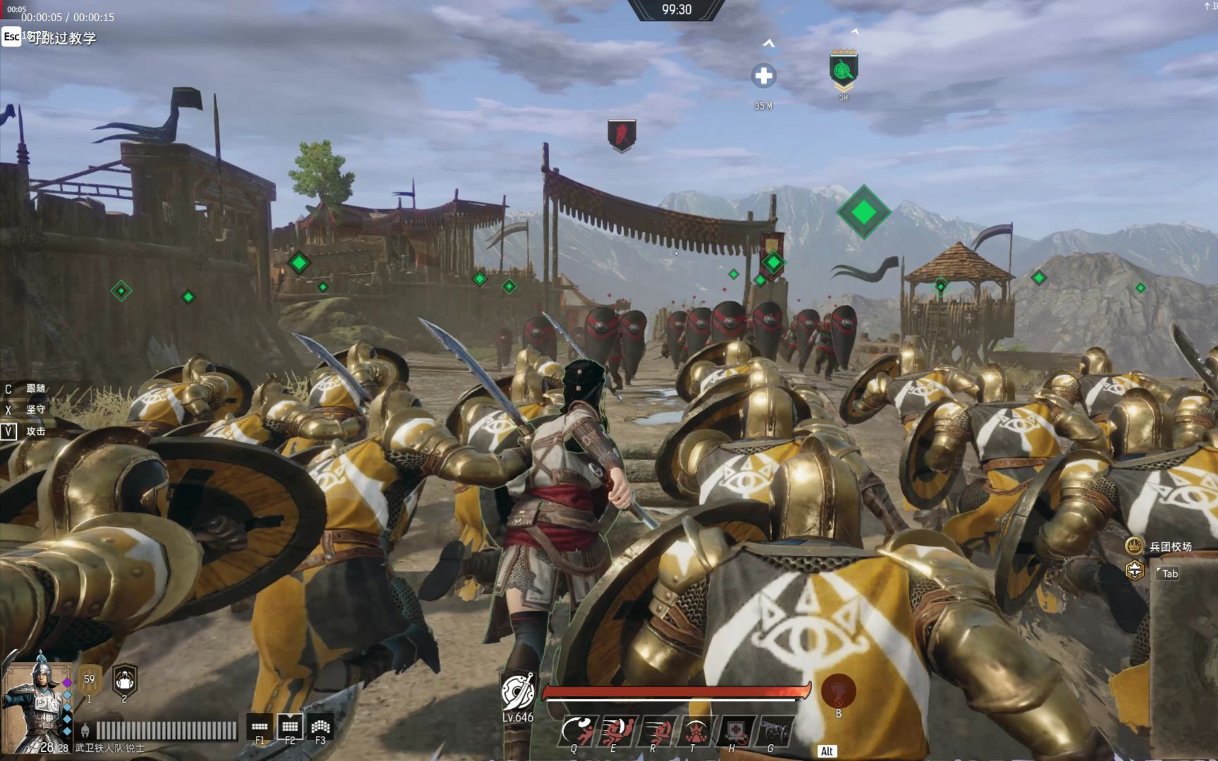 战意谁才是最强的小盾兵无军魂无科技满级兵种测试