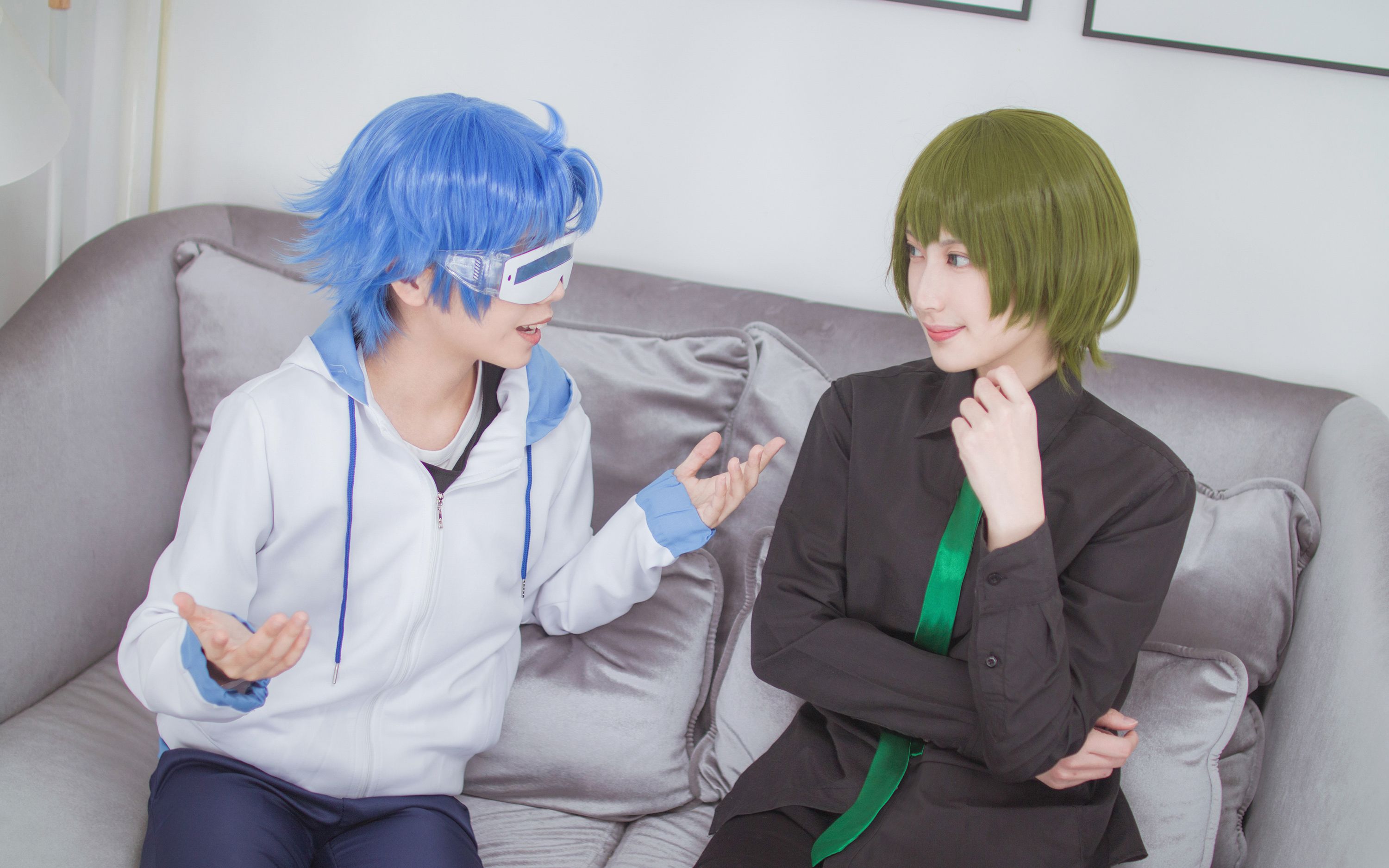 【小绿和小蓝】回忆|cos向静态同人短片