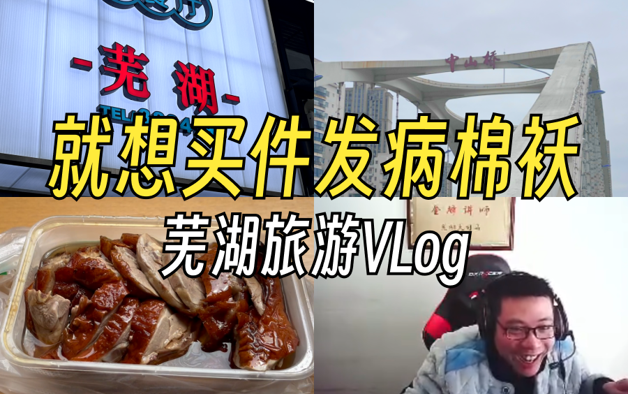 【芜湖旅游Vlog】就想去芜湖买件大司马同款发病棉袄...哔哩哔哩bilibili