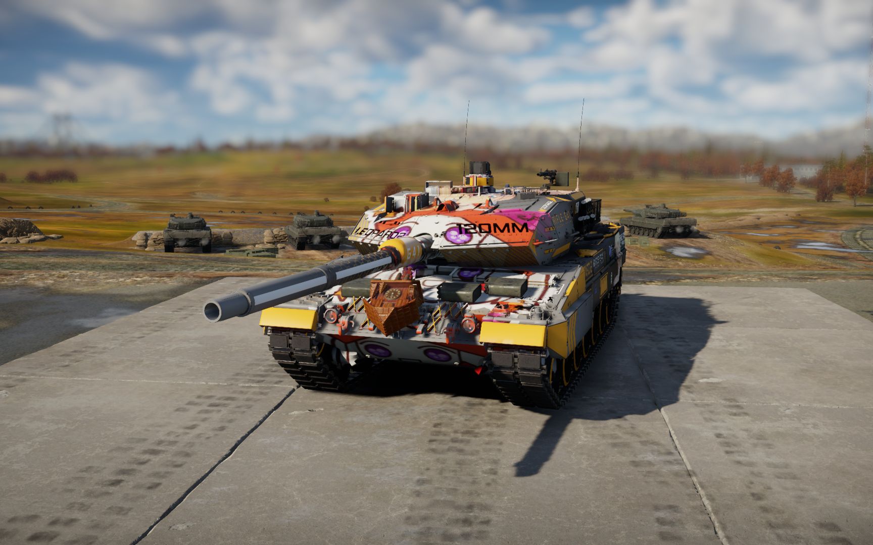 [战争雷霆]豹2a6/a5 10杀极限翻盘-希尔天下第一可爱-希尔天下第一