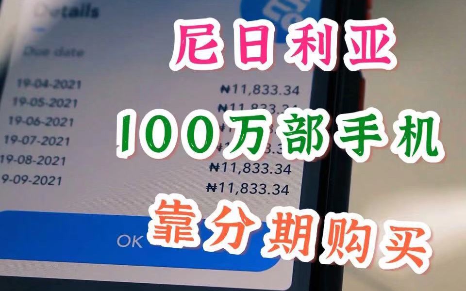 【非洲调研纪实32】在尼日手机,100万部手机,靠分期购买哔哩哔哩bilibili