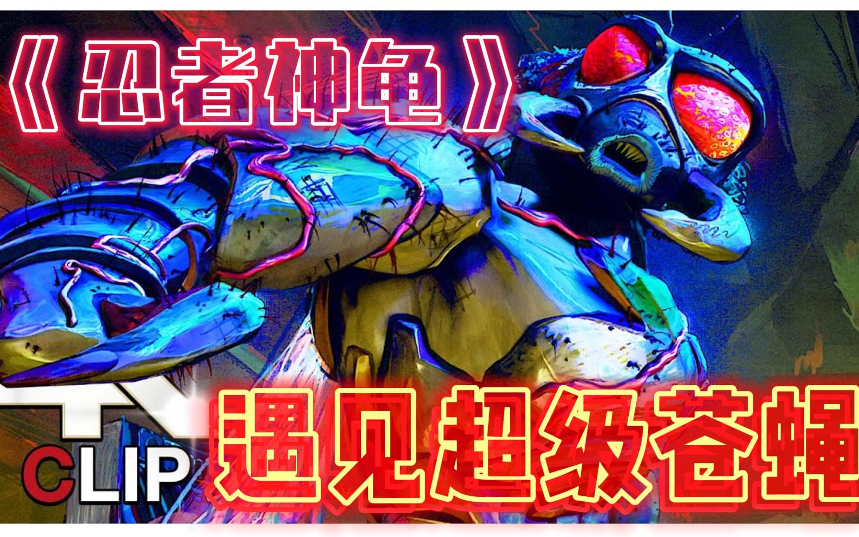 2023忍者神龟遇见超级苍蝇突变大混乱