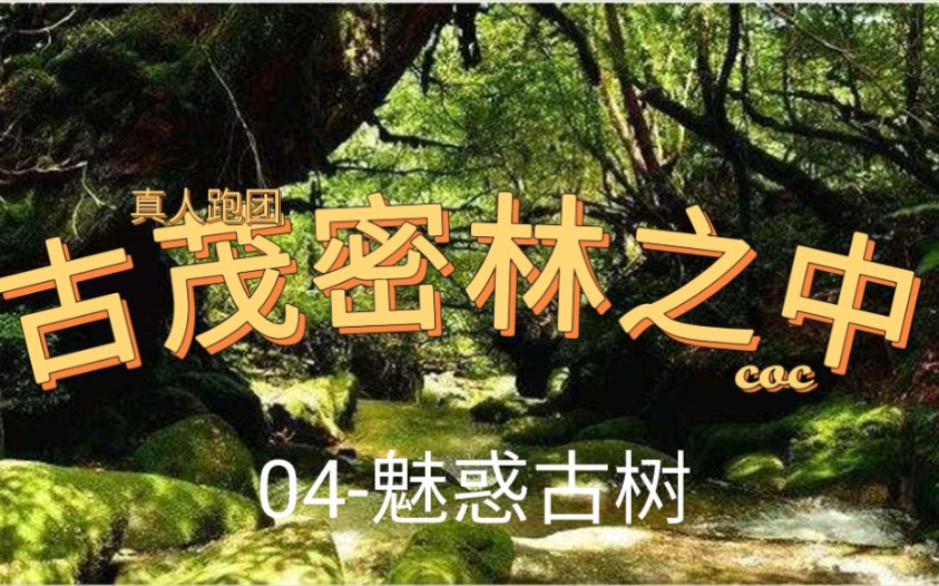 [图]COC真人跑团现场《古茂密林之中》植树节公益魔改版 EP04~我要魅惑那棵树