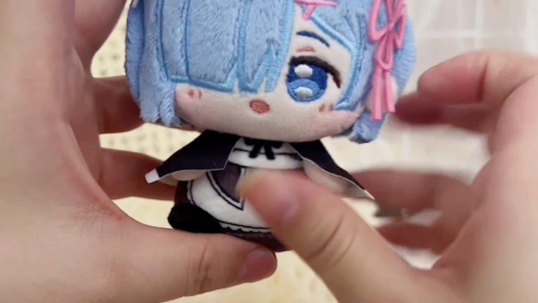 re0从零开始异世界蕾姆公仔玩偶小坐姿娃娃