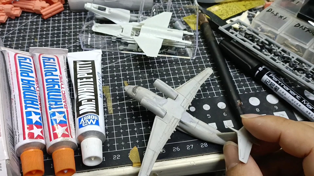 田宫牙膏补土8090后的模型回忆