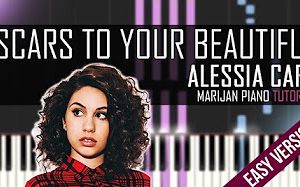 [图]【钢琴教学】 Alessia Cara - Scars To Your Beautiful