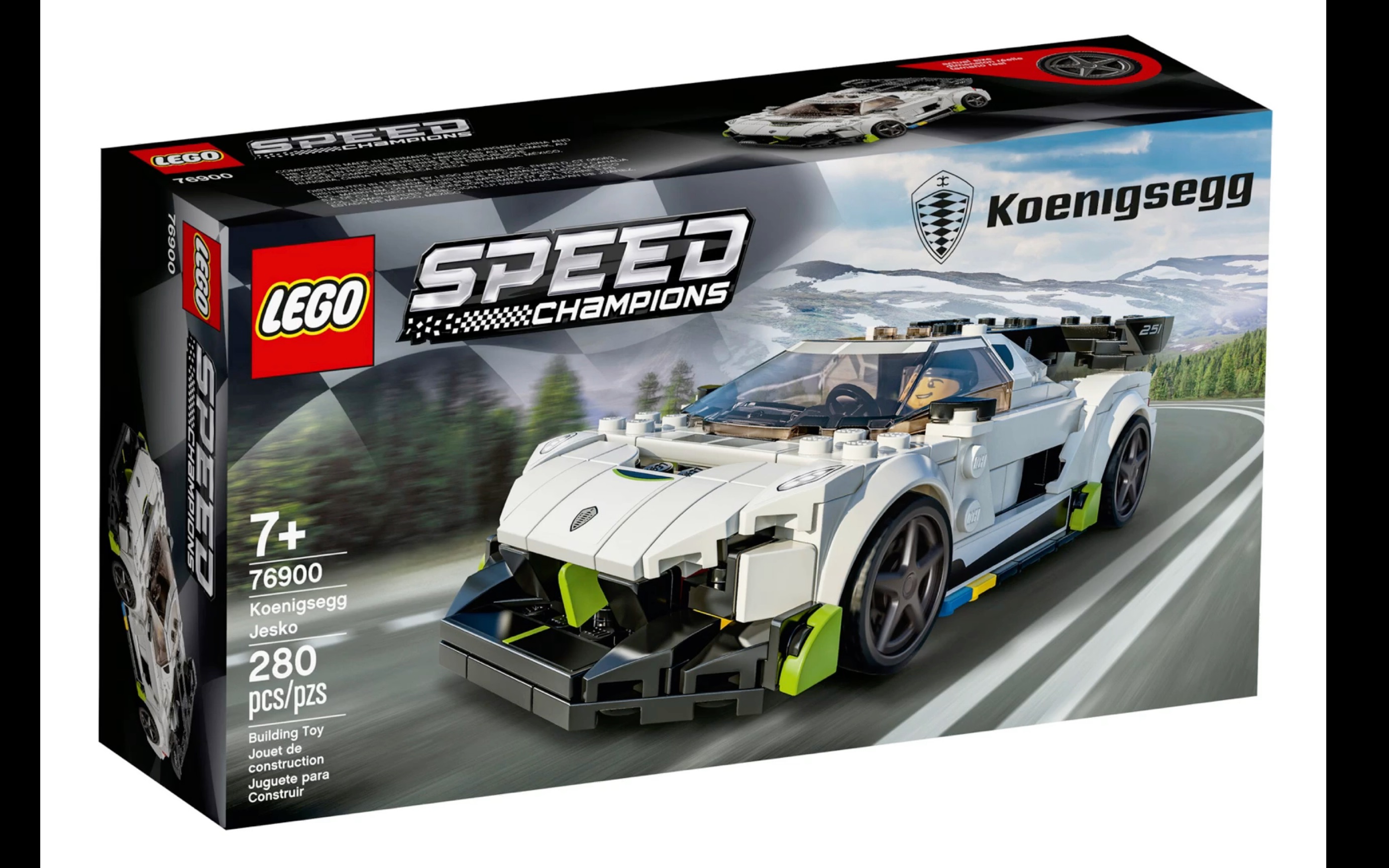 乐高76900 柯尼塞格jesko 测评 值得入手的高颜值跑车