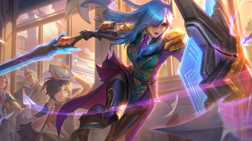 【lol无尽狂潮】日女夸张的400%技能范围 一个歼灭者秒全图!