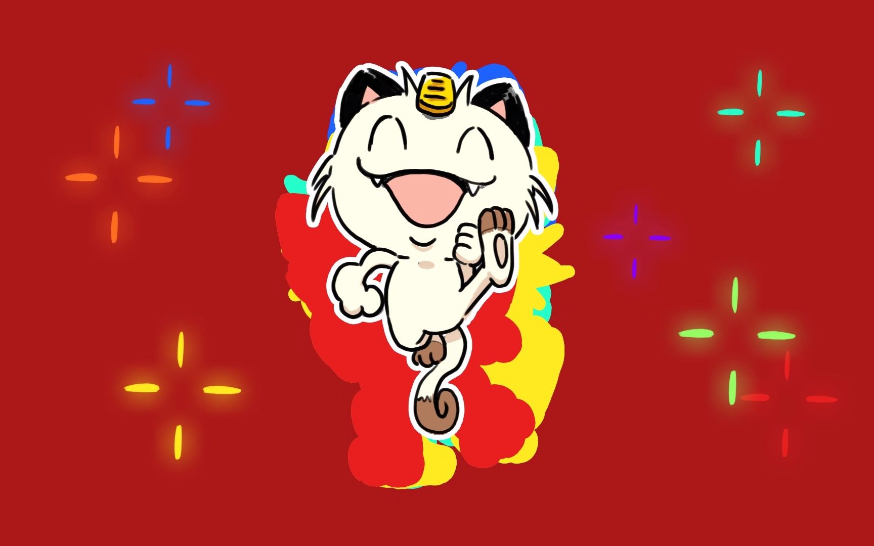 喵喵的新年招财舞