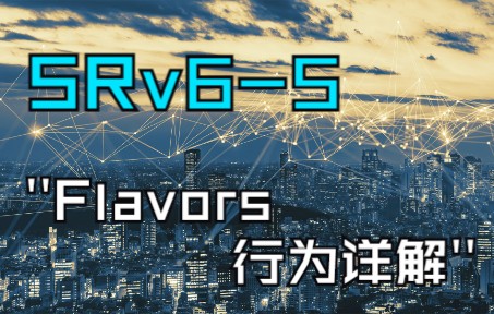 华尔思Chris华为DataComSRv6Flavors行为详解哔哩哔哩bilibili