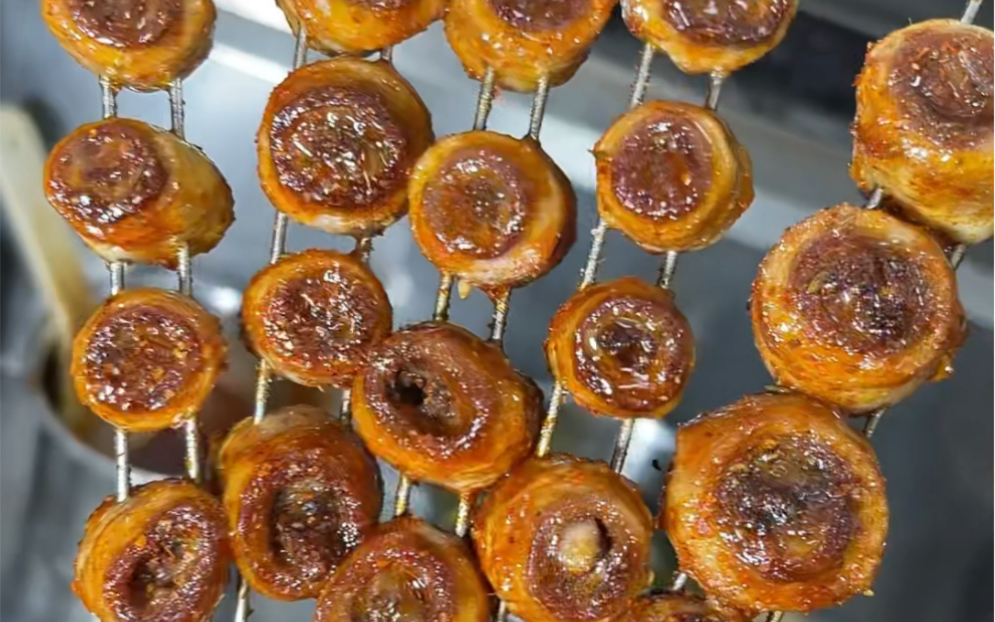 烧烤教程烤肚头