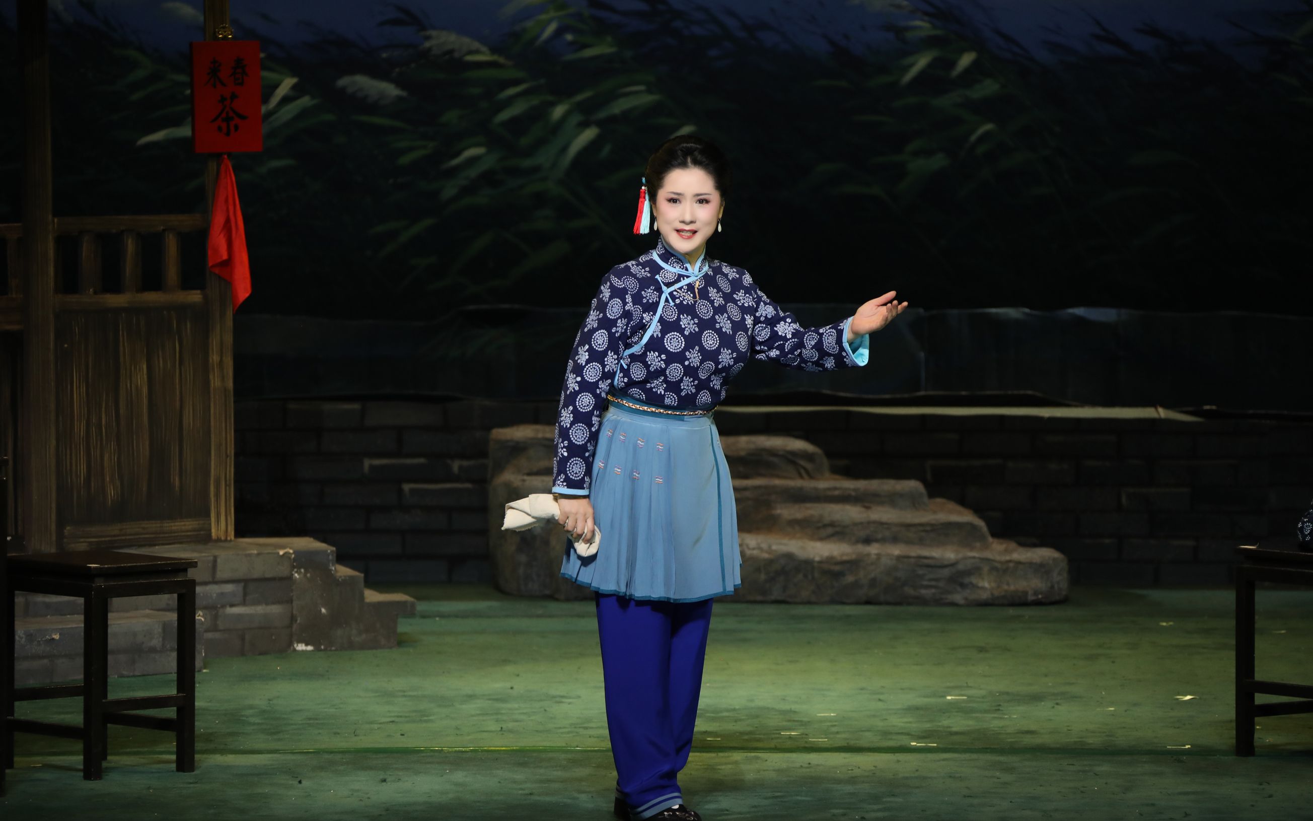 看北戏展演 京剧《芦荡火种》 精彩上演!