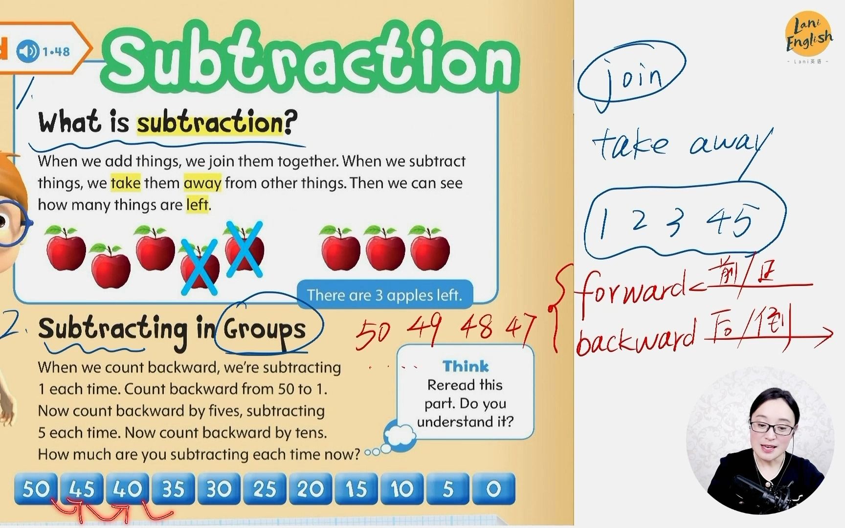 [图]牛津探索发现2 Unit7 Read -Subtraction 课文讲解