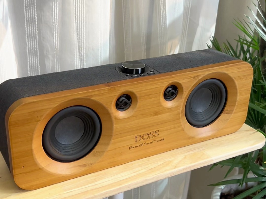 让好声音环绕耳畔:doss 原木蓝牙音箱