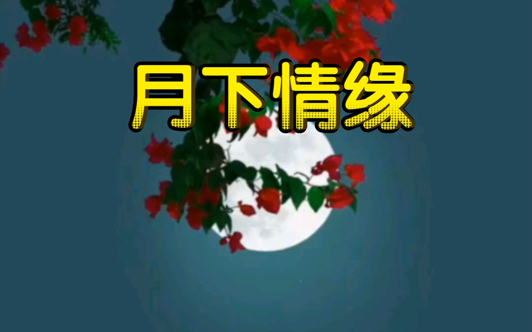 500首流行歌曲完整版欣赏之{月下情缘}哔哩哔哩bilibili