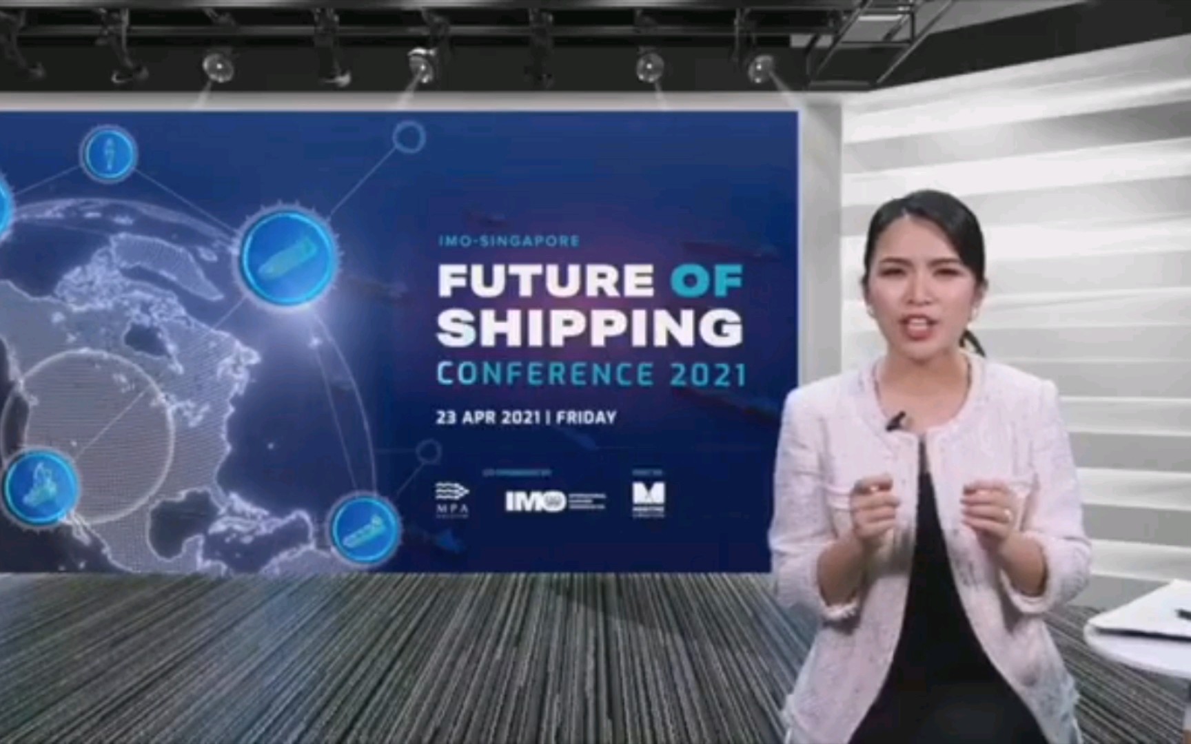 [图]国际海事组织线上会议 IMO-Future of Shipping Conference