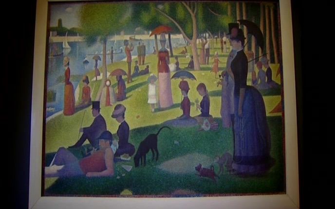 旷世杰作的秘密(19) 大碗岛夏日的星期天午后 A Sunday On La Grande Jatte 1884哔哩哔哩bilibili