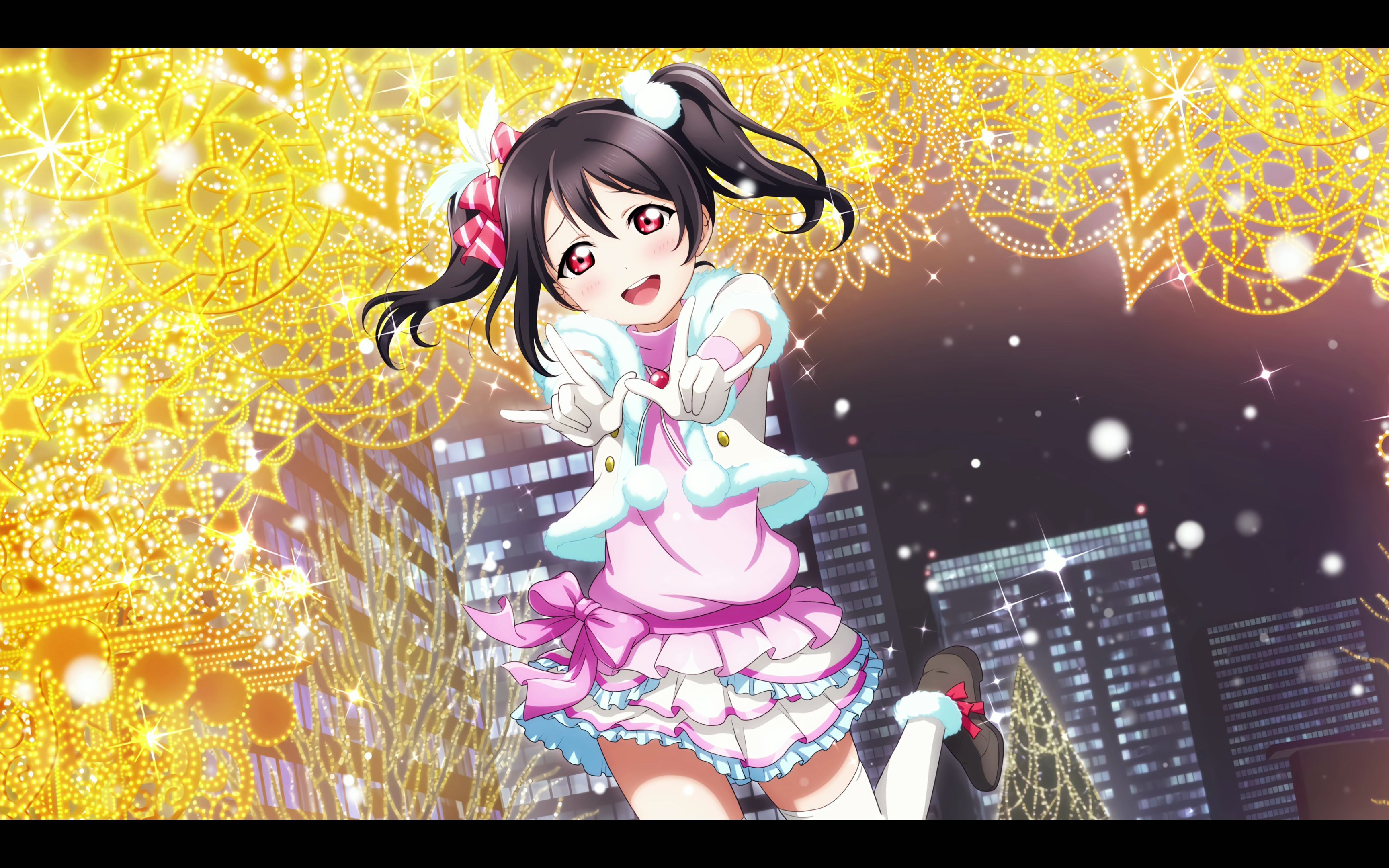 ll x jojo【自制替身】snow halation「雪色光晕」