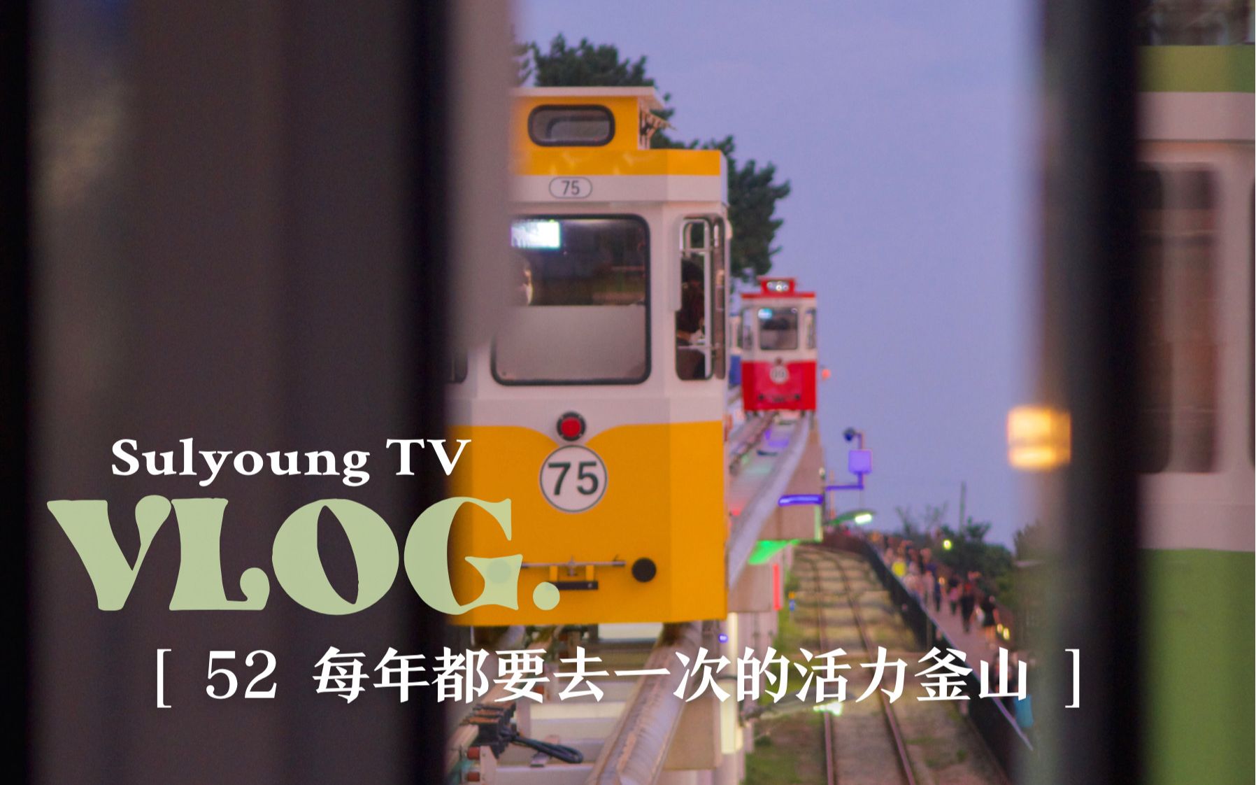 Sulyoung TV #52 | 韩国留学VLOG | 每年都要去一次的活力釜山 | 青沙浦海边胶囊列车 | 海边日落 | 影岛 | 海云台 | 松岛缆车哔哩哔哩bilibili