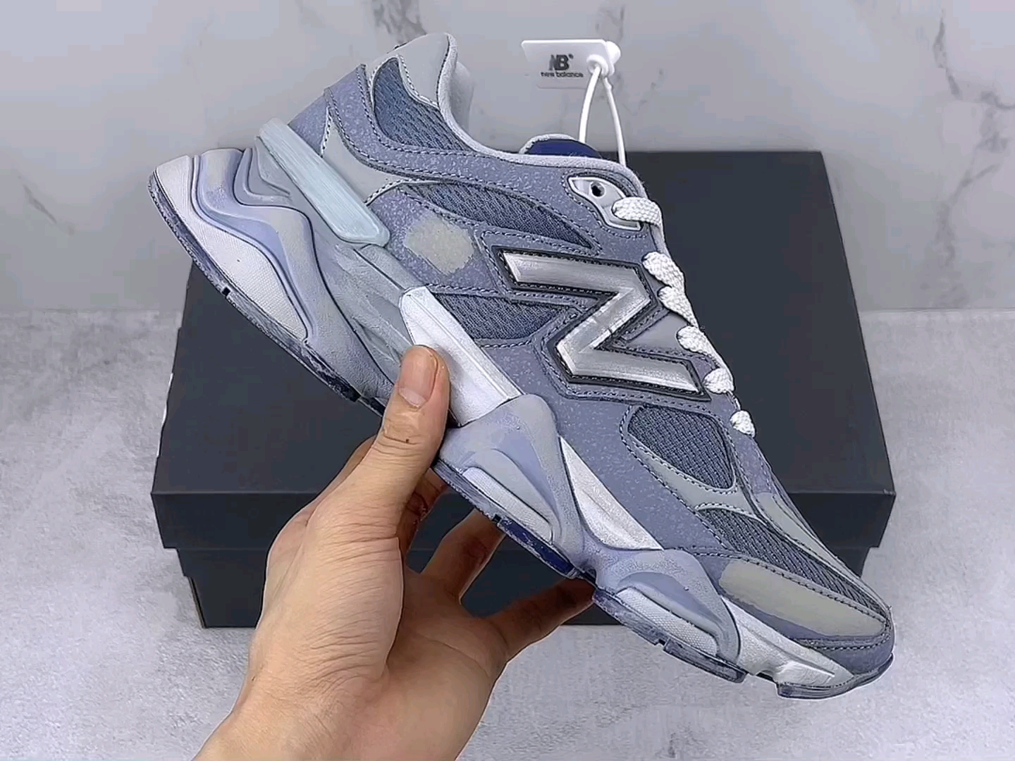 实拍视频新百伦 nb9060 货号: u9060md1 联名款 joe freshgoods x